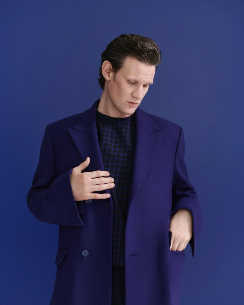 Paul smith blue coat top
